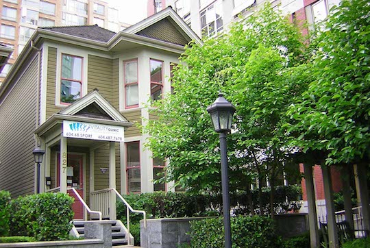 Vancouver Chiropractic and Sports Therapy Clinic located in Yaletown, downtown Vancouver