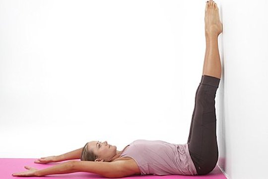 Restorative Yoga Pose by Vancouver Massage