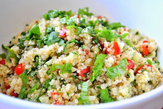 Quinoa and Tomato Salad Recipe Provided by Vancouver Chiropractor