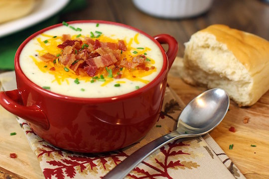 Baked Potato Soup Recipe Provided by Vancouver Chiropractor